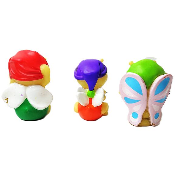 1980's Vintage 3" Glow Worm Clutter Bug Action Figure with Red Hat - Picture 10 of 10